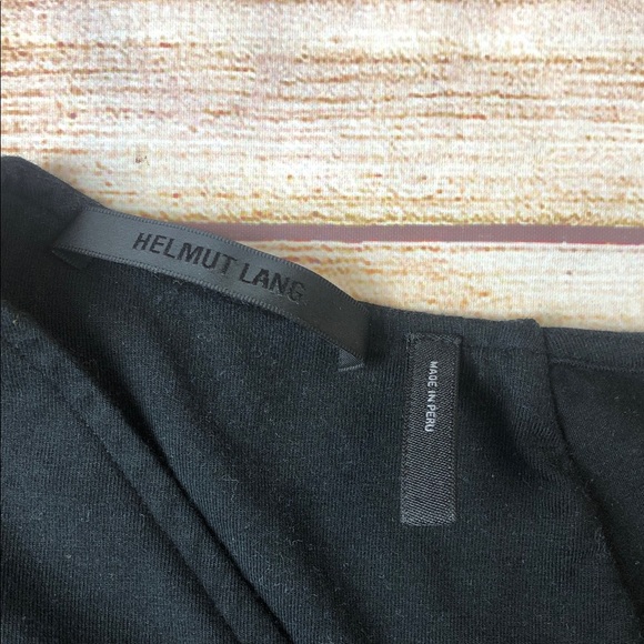 Helmut Lang Slash T-Shirt in black 🧡 - Picture 2 of 6